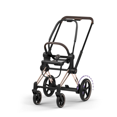 Carucioare copii - Cadru carucior Cybex e-Priam Style Rosegold