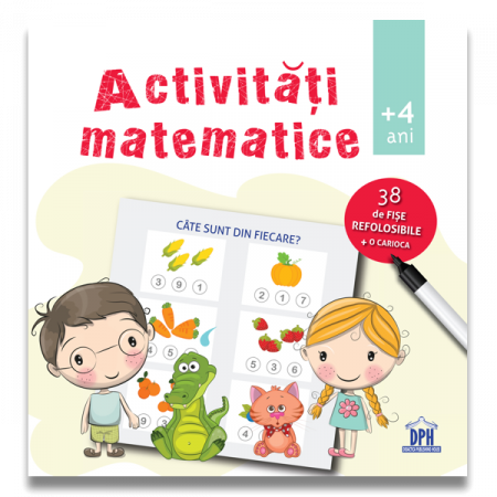Carti pentru copii - Caiet DPH Activitati matematice pentru prescolari