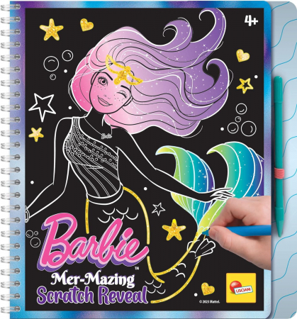 Arta si creatie - Caietul meu de razuit - Barbie Mer-Maizing