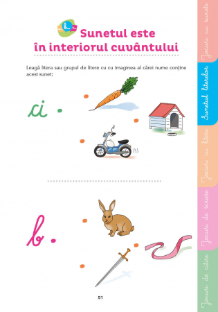 Caietul meu DPH Montessori pentru a invata sa scriu si sa citesc [4]