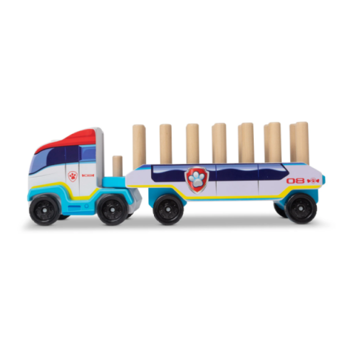 Camion cu remorca  si 3 figurine Paw Patrol, Patrula Catelusilor [4]