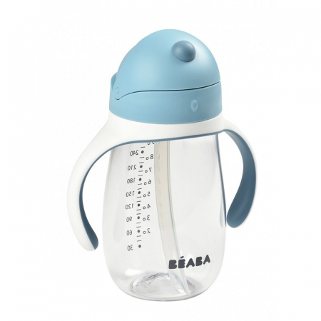 Cana cu pai din Tritan Beaba 300 ml Windy Blue [1]
