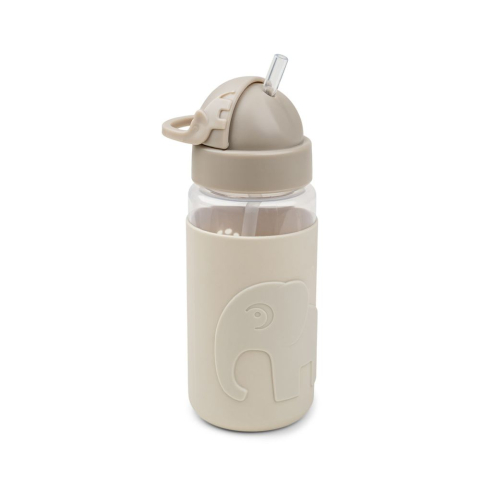 Cani si pahare - Cana cu pai Done by Deer Easy-grip Elphee Sand 350 ml