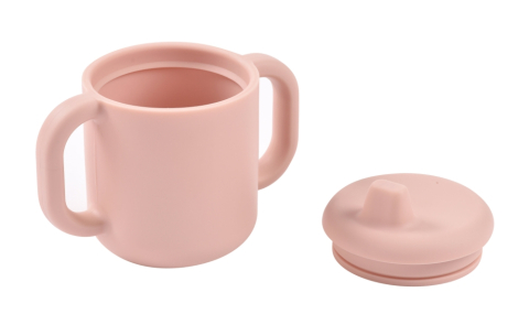 Cana de antrenament silicon Beaba Cotton Candy [1]