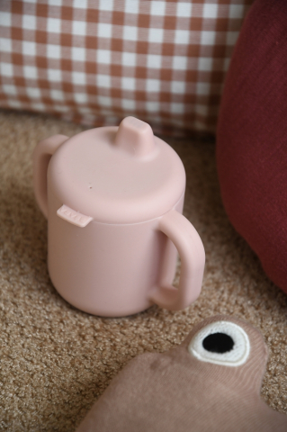 Cana de antrenament silicon Beaba Cotton Candy [5]