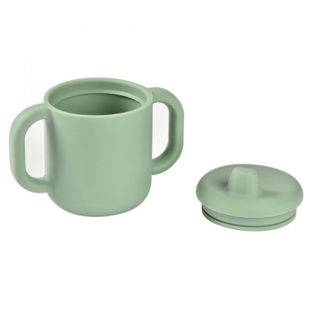 Cana de antrenament silicon Beaba Sage Green [2]