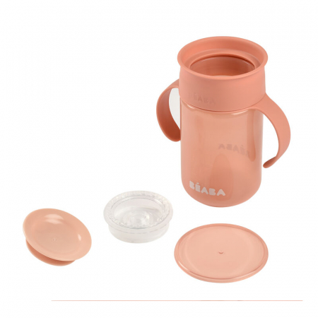 Cana de invatare Beaba 340 ml Pink [1]