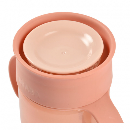 Cana de invatare Beaba 340 ml Pink [2]