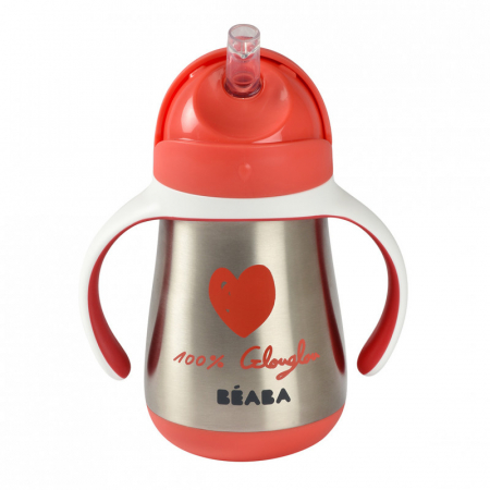 Cana cu pai din inox Beaba 250 ml Mathilde Cabanas [0]