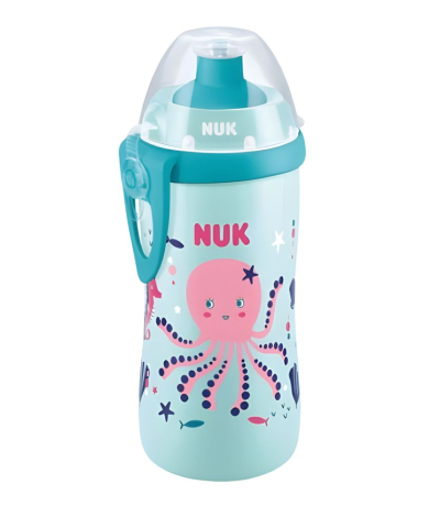 Masa bebelusului - Cana Nuk Junior Color Change 300 ml, Albastru Caracatita