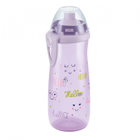 Cani si pahare - Cana Nuk Sport 450 ml de la 24 luni Mov
