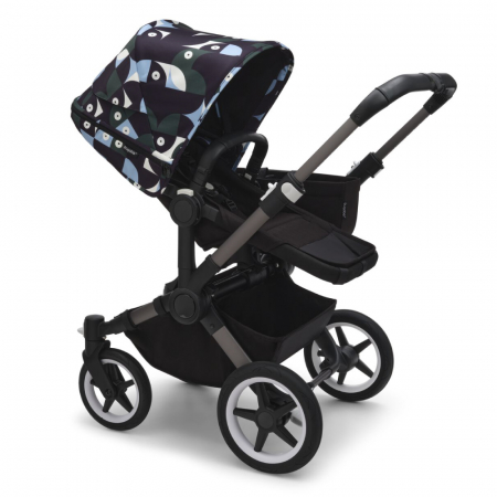 Capotina carucior Bugaboo Donkey 5 Animal Explorer Green/Light Blue [1]