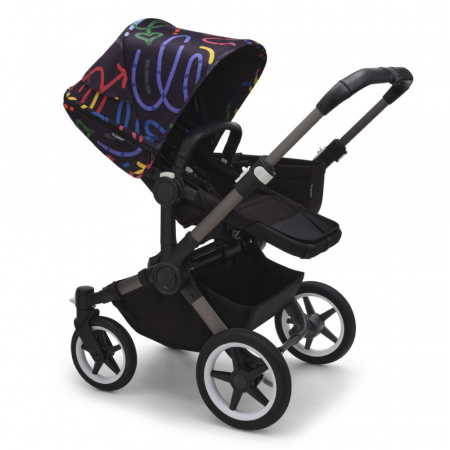 Capotina carucior Bugaboo Donkey 5 Art of Discovery Dark Blue [1]