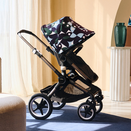 Capotina carucior Bugaboo Fox 3/Lynx Animal Explorer Green/Light Blue [1]
