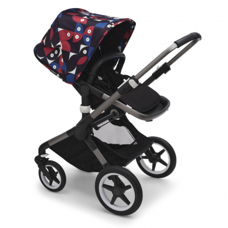 Capotina carucior Bugaboo Fox 3/Lynx Animal Explorer Red/Blue [1]