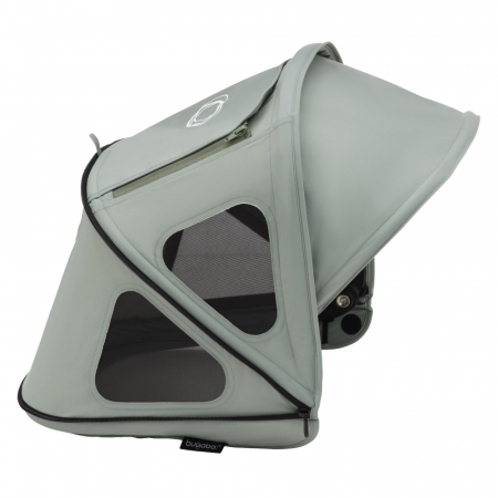 Accesorii transport copii - Capotina cu extensie plasa insecte Bugaboo Dragonfly Pine Green