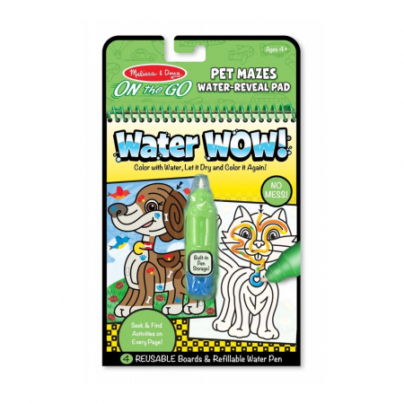 Pictura si desen - Carnet de colorat Melissa and Doug Apa Magica Labirint