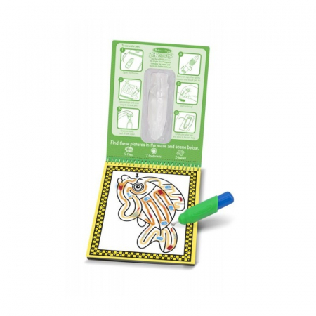 Carnet de colorat Melissa and Doug Apa Magica Labirint [1]