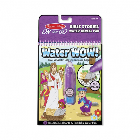 Carnet de colorat Melissa and Doug Apa Magica Povesti din Biblie [0]