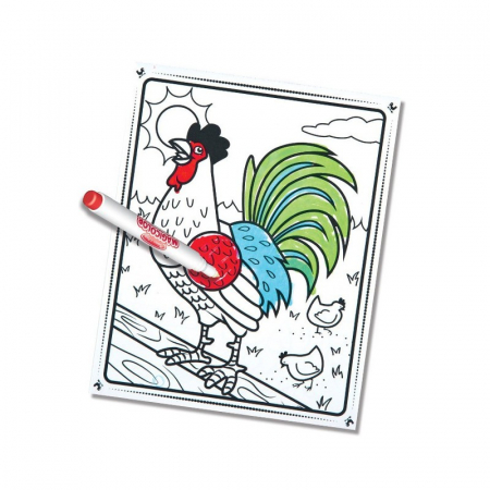 Carnetel de colorat Magicolor Animale de la ferma [1]