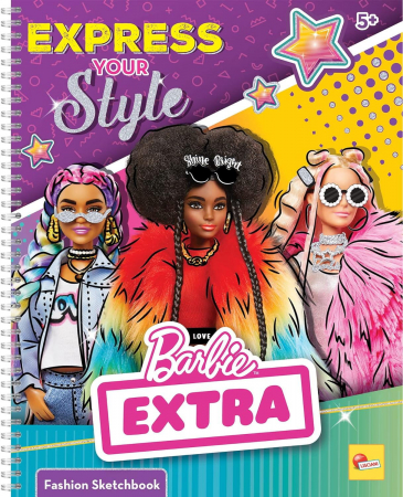 Carti pentru copii - Carte de colorat cu activitati Barbie - Stilul tau