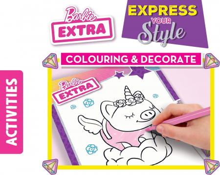 Carte de colorat cu activitati Barbie - Stilul tau [1]