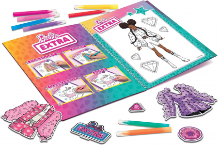 Carte de colorat cu activitati Barbie - Stilul tau [4]