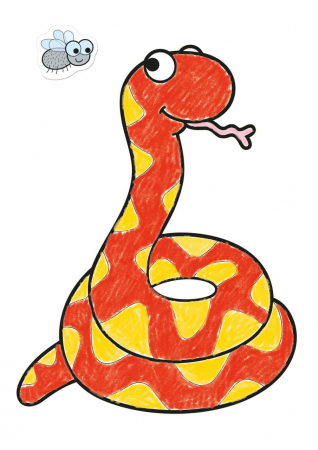 Carte de colorat cu activitati in limba engleza si abtibilduri Animals [1]