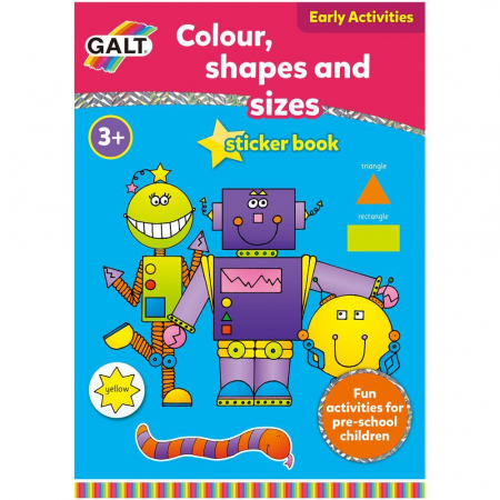 Arta si creatie - Carte de colorat - Culori, Forme si Dimensiuni