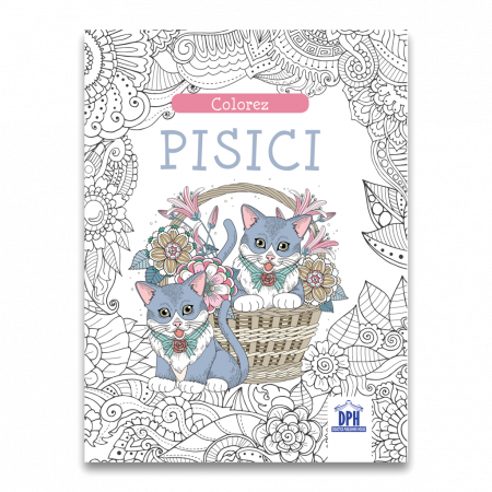 Pictura si desen - Carte de colorat DPH Colorez pisici