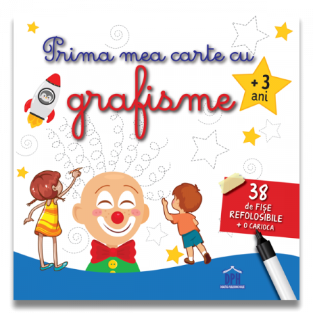 Pictura si desen - Carte de desenat DPH Prima mea carte cu grafisme