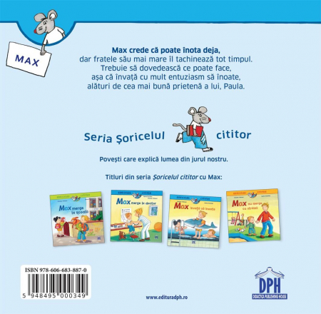 Carte DPH Soricelul cititor Max invata sa inoate [1]