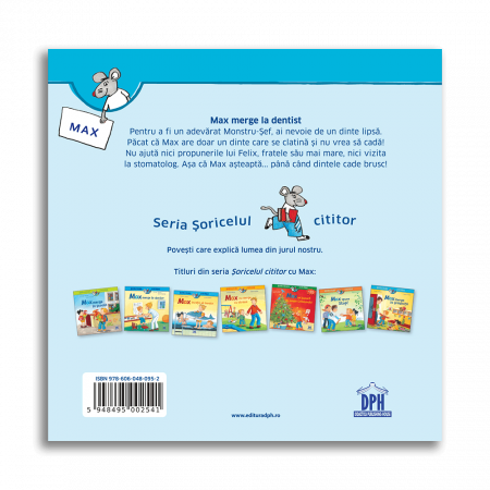 Carte DPH Soricelul cititor Max merge la dentist [1]