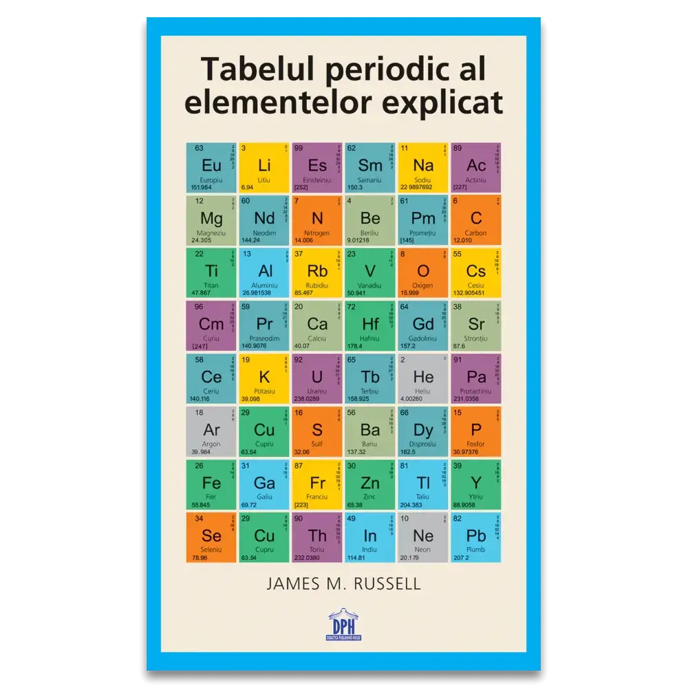 Carti pentru copii - Carte DPH Tabelul periodic al elementelor explicat