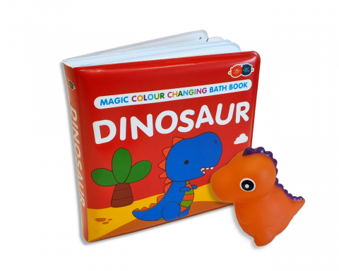 Carte Si Jucarie Care Isi Schimba Culoarea - Dinozaur [1]