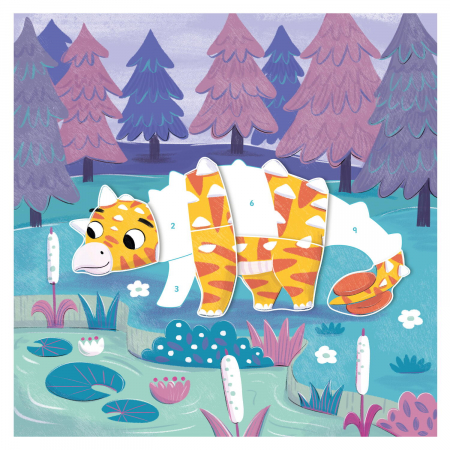 Cartea mea cu stickere -  Dinozauri prietenosi [2]