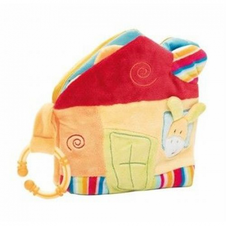 Jucarii bebelusi - Carticele jucarie Brevi Soft Toys Album casuta