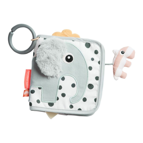 Jucarii bebelusi - Carticica cu activitati Done by Deer Elphee Grey