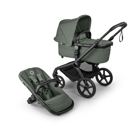 Carucior 2 in 1 Bugaboo Fox 5 Renew Black/Forest Green