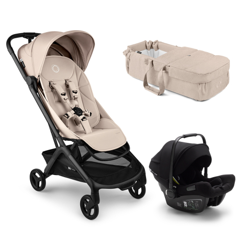 Carucior 3 in 1 pliabil avion Bugaboo Butterfly 2 Desert Taupe