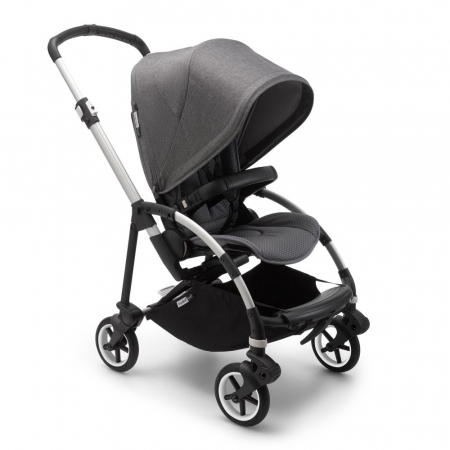 Carucior Bugaboo Bee 6 Aluminiu/Grey Melange sistem 3 in 1 [2]
