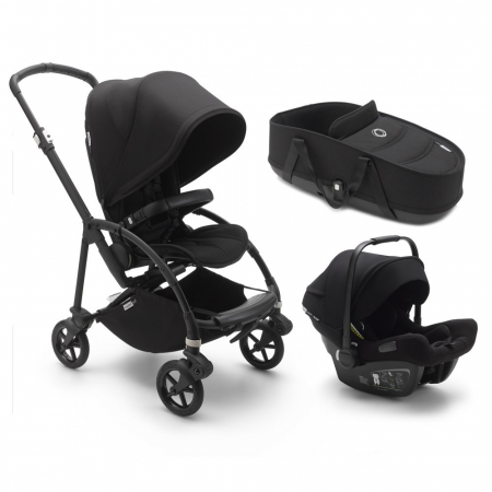 Carucior Bugaboo Bee 6 Black/Black sistem 3 in 1 [0]