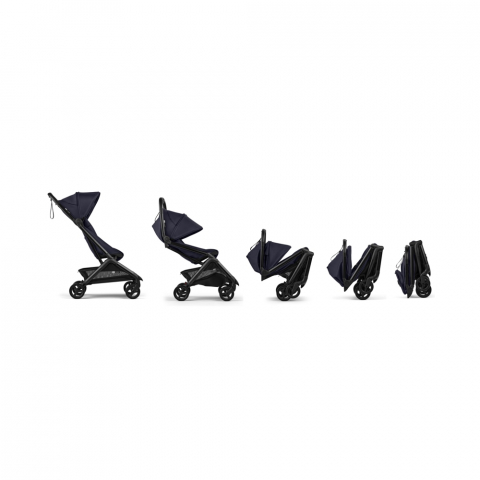 Carucior pliabil avion Bugaboo Butterfly 2 Black/Deep Indigo [13]