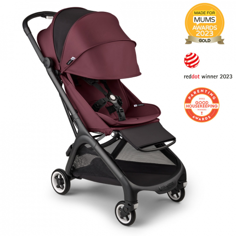 Carucior Bugaboo Butterfly Black/Dark Cherry [1]
