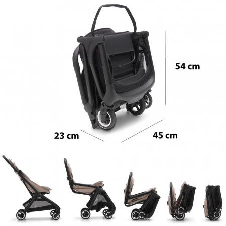 Carucior Bugaboo Butterfly Black/Desert Taupe [3]
