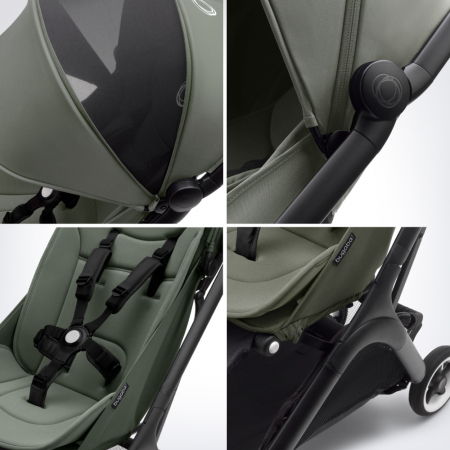 Carucior Bugaboo Butterfly Black/Forest Green [5]