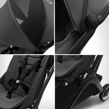 Carucior Bugaboo Butterfly Black/Midnight Black [5]