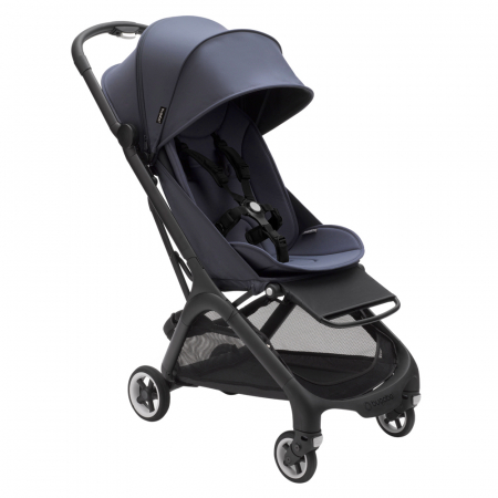 Carucioare copii - Carucior Bugaboo Butterfly Black/Stormy Blue