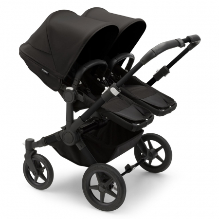 Carucior dublu Bugaboo Donkey 5 Duo Black/Midnight Black [1]