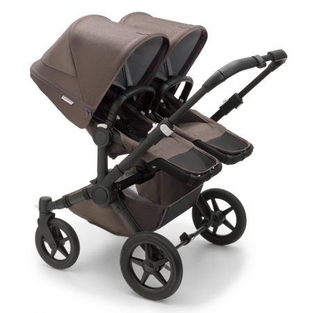 Carucior dublu Bugaboo Donkey 5 Duo Mineral Black/Taupe [1]
